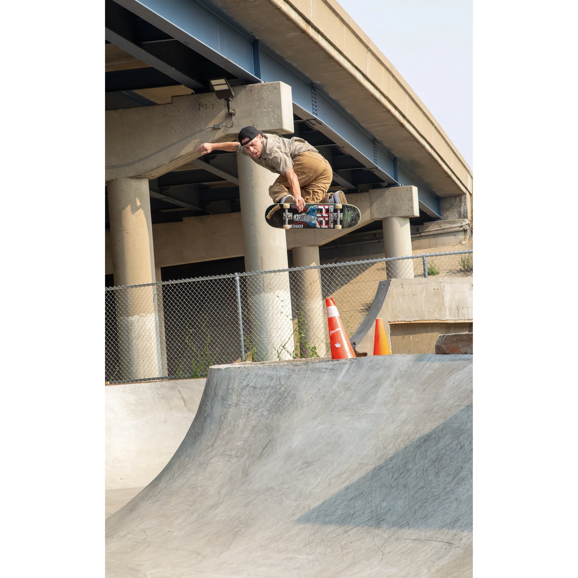 Gus Gordon blasts over the gap